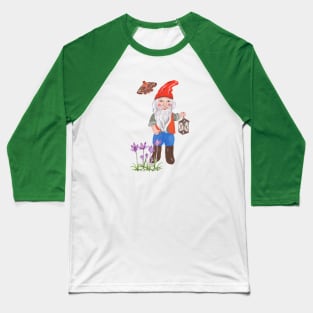 Garden Gnome Baseball T-Shirt